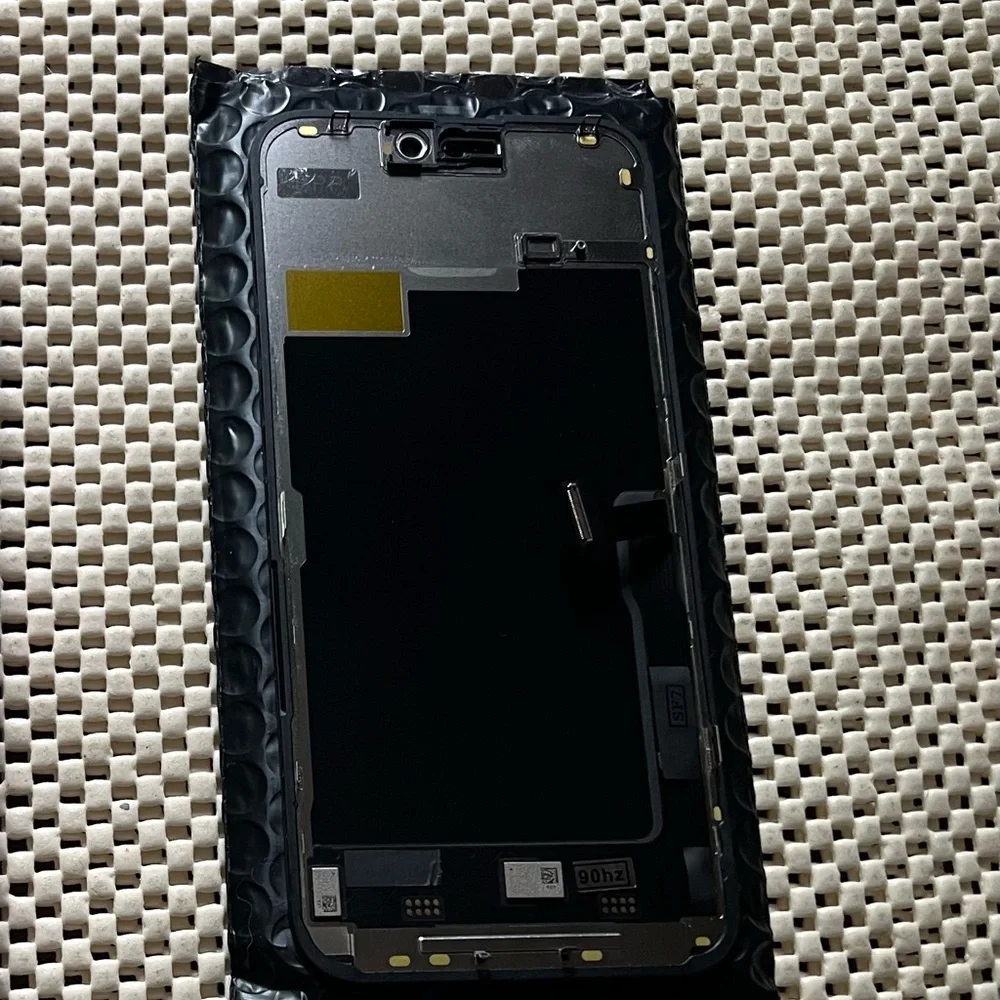 iPhone 15 Pro Max Black Screen Protector for Smartphones